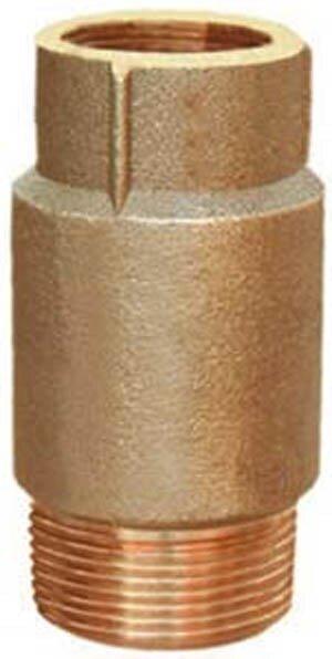 Simmons Manufacturing Silicon Bronze FNPT x MNPT Check Valve 