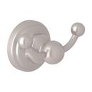 Perrin & Rowe Satin Nickel 2 Robe Hook 