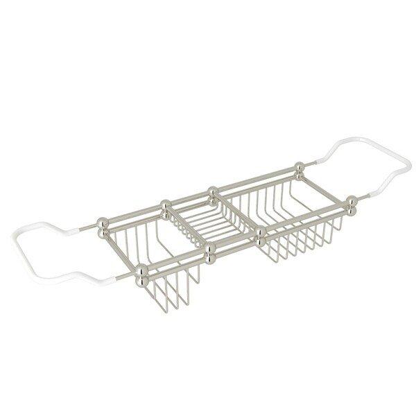 Perrin & Rowe&reg; Polished Nickel Bath Rack 