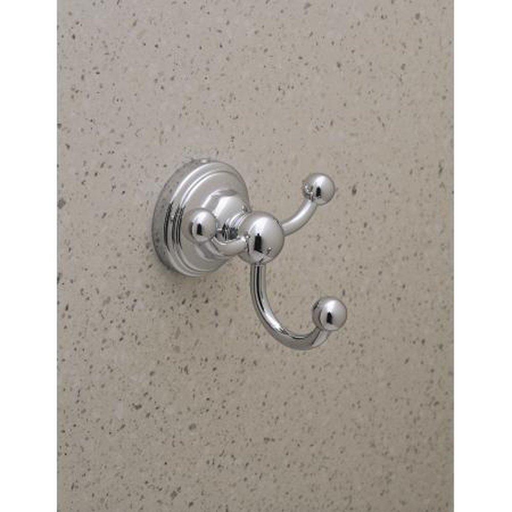 Perrin & Rowe&reg; Polished Chrome Triple Robe Hook 