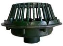 4 in. No-Hub Large Roof Drain with Cast Iron Dome