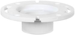 3 in. Plastic PVC Closet Flange with Test Cap