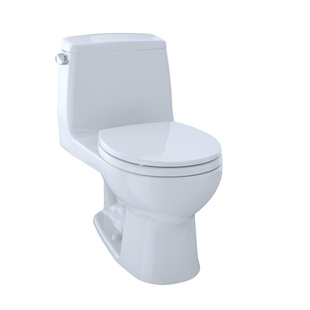 TOTO Cotton 1.6 gpf Round One Piece Toilet 