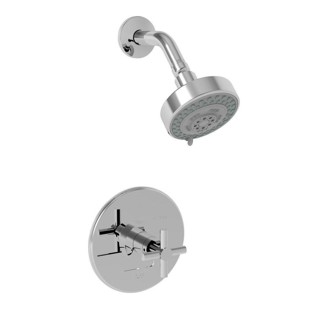 Newport Brass Polished Chrome Single Handle Single Function Shower Faucet (Trim Only) 