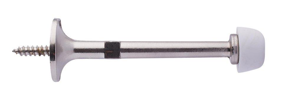 Taymor Industries Nickel Door Stop with Fixed Screw 