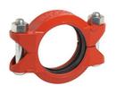 2 in. Grooved Painted Rigid Ductile Iron Coupling T-Gasket