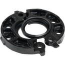 4 x 2-1/5 in. Grooved x Flanged Domestic Hot Dipped Galvanized Ductile Iron Adapter with EPDM Gasket