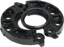 3 in. Grooved x Flanged Painted Ductile Iron Adapter with EPDM Gasket