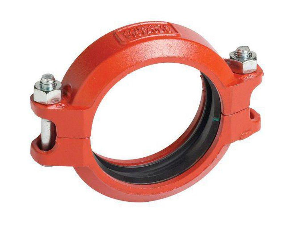 Victaulic Orange Enamel Painted Grooved Coupling 