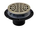 Sioux Chief Grey Inside Caulk Plastic Nickel Bronze Shower Drain 