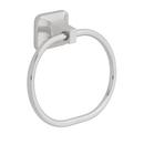 Oval Closed Towel Ring in Polished Chrome
