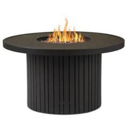 Calvin 44" Round Metal Propane Fire Pit Table With Hidden Tank in Bronze Coral by Real Flame