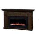 Alcott 75" Smart Landscape Electric Fireplace in Aged Barrel by Real Flame 
