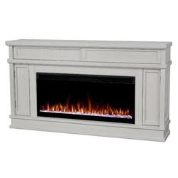 Torrey 60" Smart Landscape Electric Fireplace TV Stand in Bone White by Real Flame