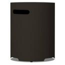 20"H Round Metal Propane Tank Cover and Side Table in Dark Bronze by Real Flame 