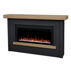 Bernice 67" Smart Landscape Electric Fireplace in Charcoal by Real Flame