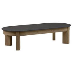 Stratton 55" Outdoor Coffee Table in Beechwood by Real Flame