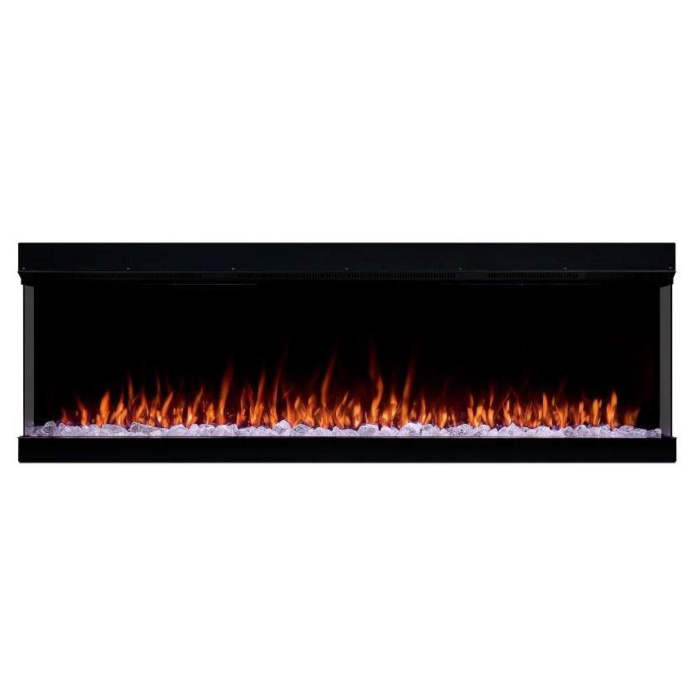 Real Flame Designer Series 64" 3-Sided Smart Electric Fireplace Insert 