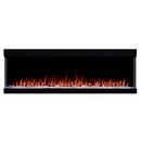 Real Flame Designer Series 64" 3-Sided Smart Electric Fireplace Insert 