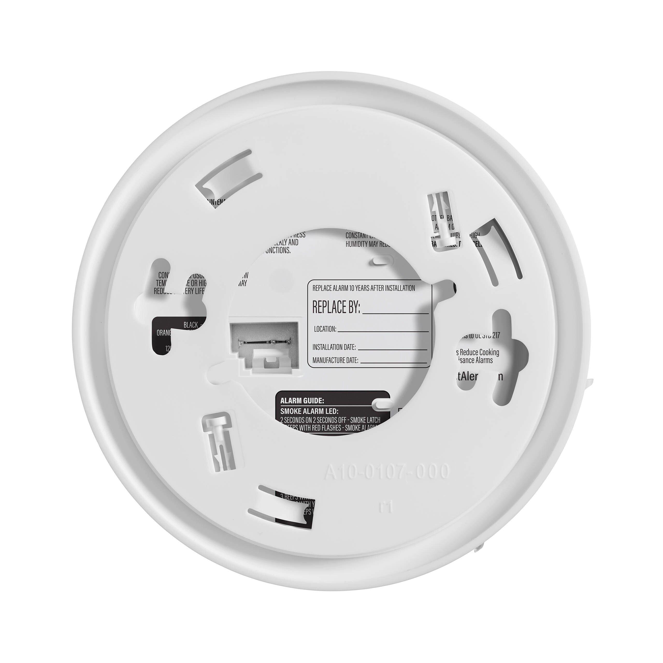 Hardwire Smoke Alarm with Battery Backup 