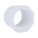 White PVC Schedule 40 Female Bushing 