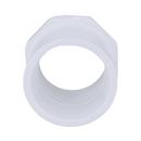 White PVC Schedule 40 Female Bushing 