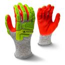 Nitrile Coated Glove in Sandy Foam, S 