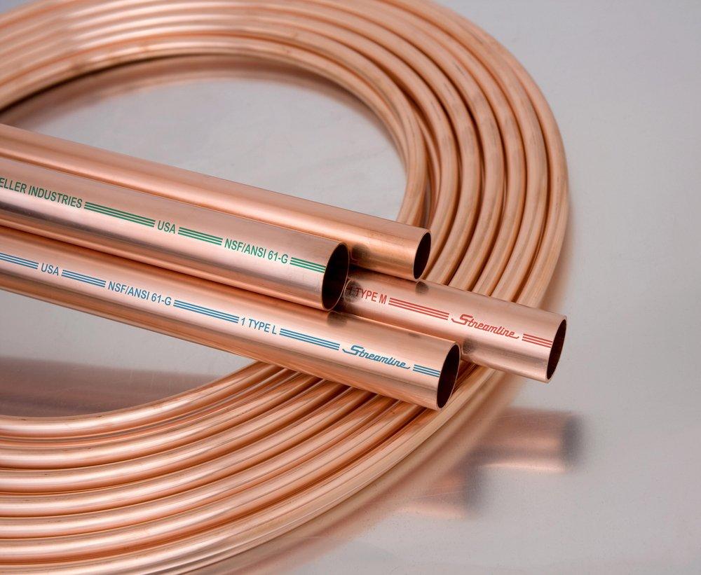 1 in. x 20 ft. Type L Hard Copper Tube