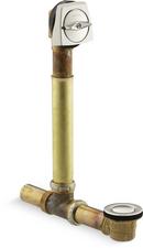 KOHLER Vibrant&reg; Polished Nickel 24 in. Brass Trip Lever Drain 