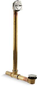 KOHLER Vibrant&reg; Brushed Nickel Brass Trip Lever Drain 