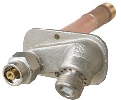 1/2 in. MIP x Sweat Self Drain Commercial Wall Hydrant with Loose Key