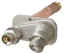 Satin Nickel Plated 1/2 in. MPT x Sweat Wall Hydrant