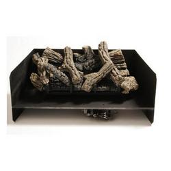 8-Piece Burnt Oak Log Set