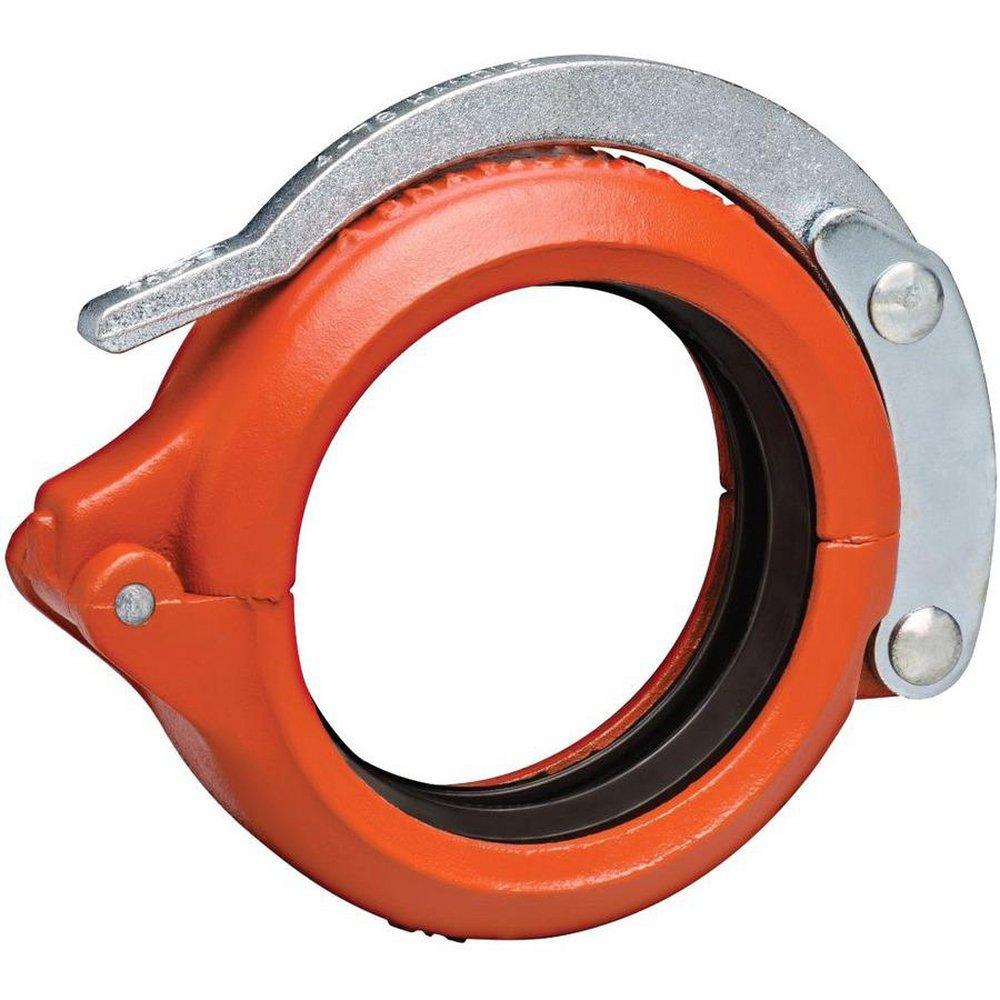 Victaulic Orange Orange Enamel and Painted Grooved Coupling 