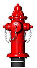 5-1/4 VO Hydrant 5'0 BURY Open Left Less Accessories 