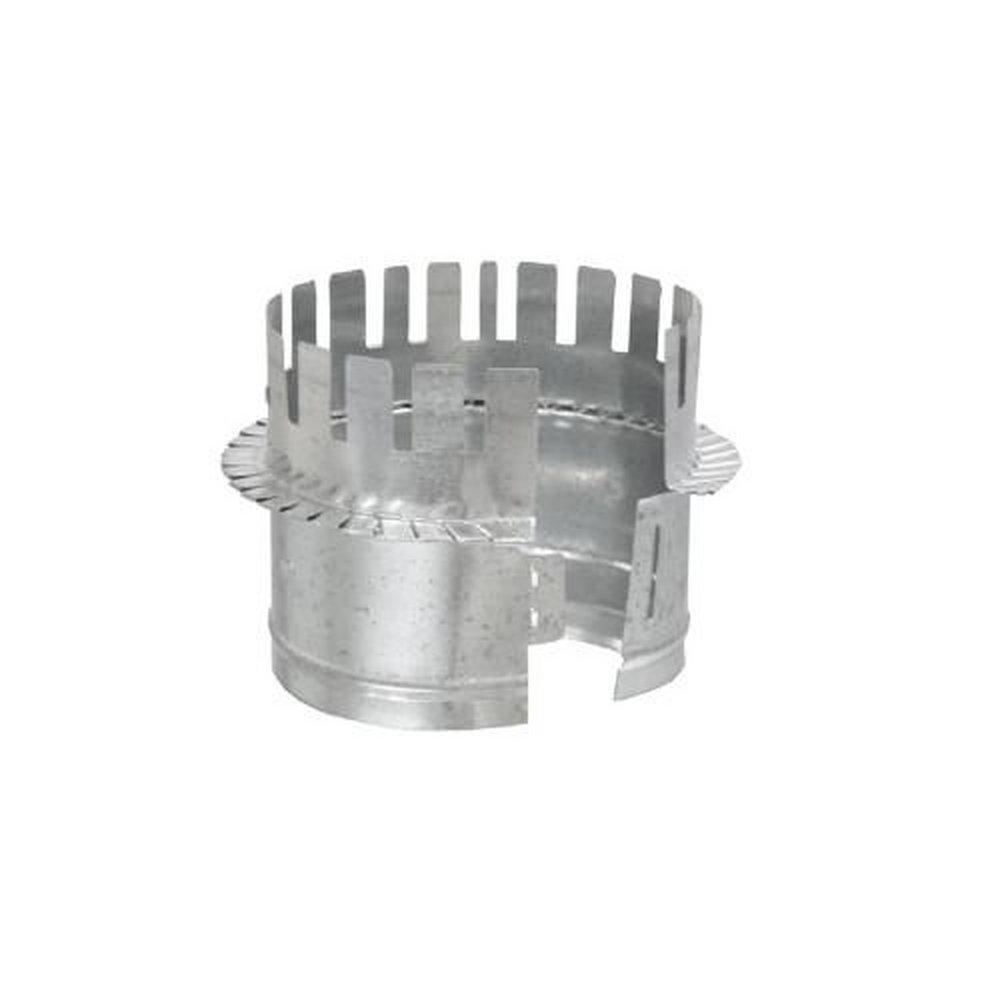 Cody Company 8 in. Metal Starting Collar in Round Duct 