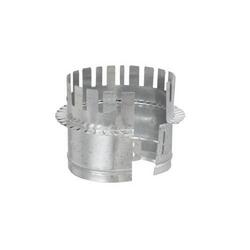 18 x 18 in. Metal Starting Collar in Round Duct