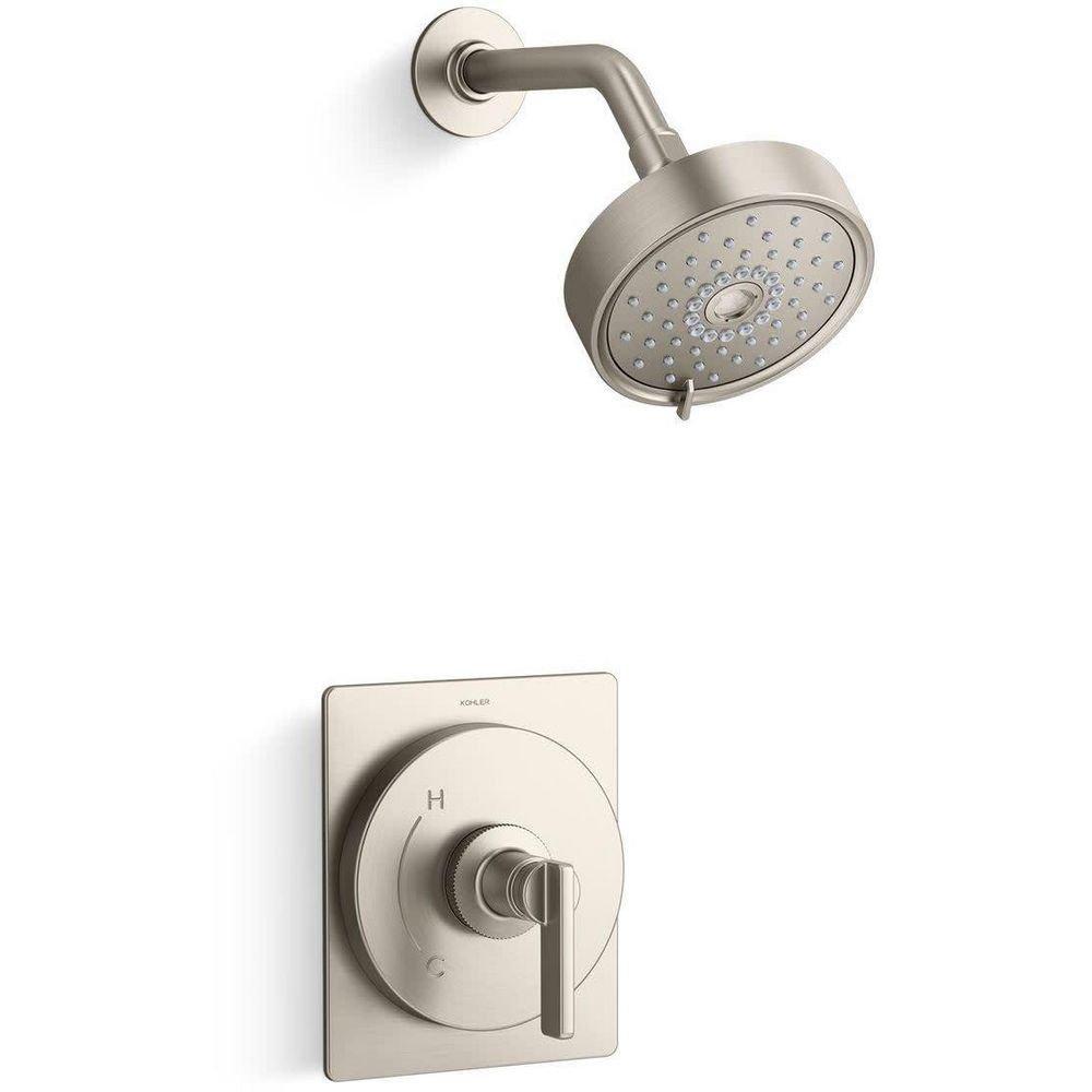 Castia by Studio McGee Shower Only Trim Package with 2.5 GPM Multi Function Shower Head 