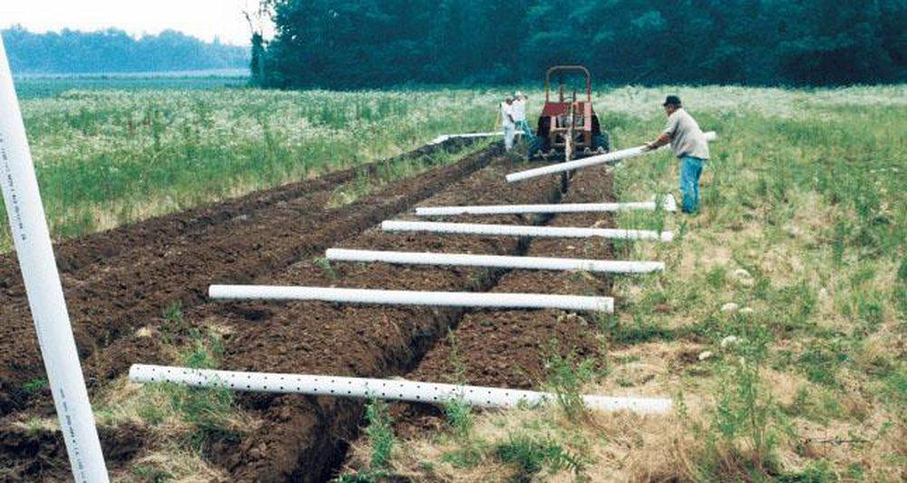 ADS&reg; White 4 in. Bell End x Spigot Plastic Drainage Pipe 