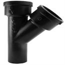 Black Spigot x Hub Extra Heavy Cast Iron Wye 
