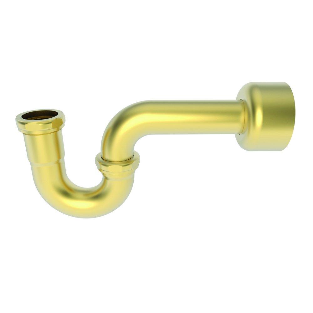 Brasstech Satin Brass 1-1/2 in. Brass P-Trap 