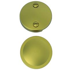 Brass Toe-Tap Drain in Antique Brass