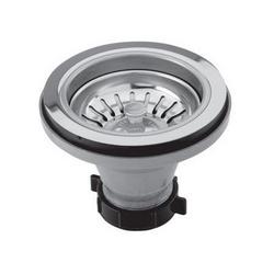 Large Basket Strainer Set in Uncoated Polished Brass - Living