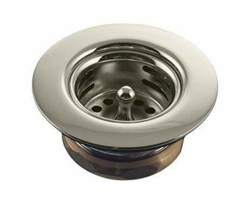 Brasstech Polished Nickel - Natural Basket Strainer Set 