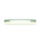 1/2 x 4 in. IPS Brass Nipple in Polished Nickel - Natural