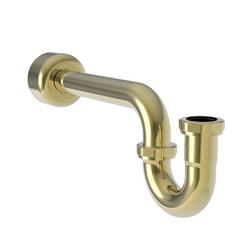 1-1/4 in. Brass P-Trap in Uncoated Polished Brass - Living