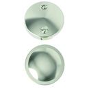 1/2 in. Brass Toe Activated Drain Kit in Polished Nickel - Natural