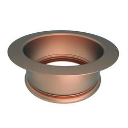 Brass Disposer Flange in Antique Copper