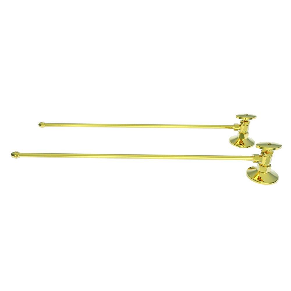 Brasstech Forever Brass - PVD Toilet 1/2 in x 3/8 in. x 21-5/16 in. Supply Kit 