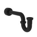 1-1/4 in. Brass P-Trap in Flat Black